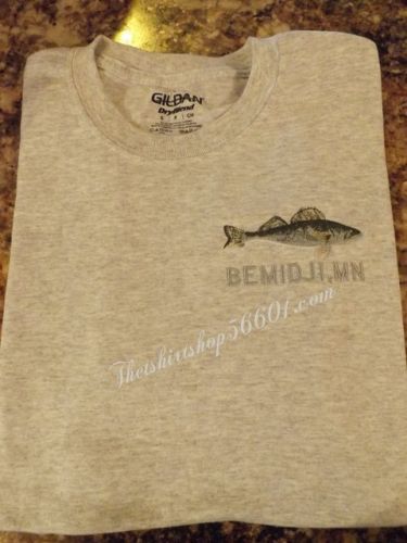 Walleye Left Chest Embroidery with or without your Lake