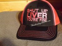 Cap Hat Shut up Liver your Fine Embroidered