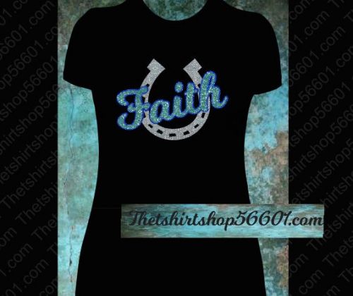 T-Shirt Faith Horseshoe V