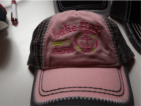 Lake Hair Dont Care Cap Hat Embroidered