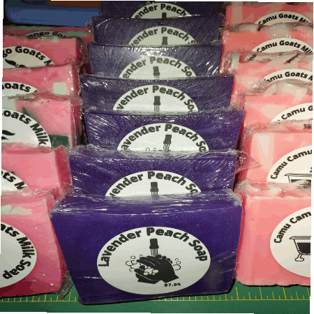 Soap Lavender Peach Soap Bar